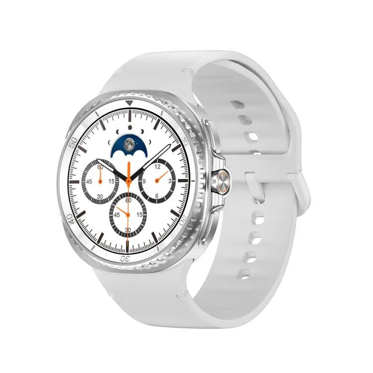 HD8C 1.43インチ BT5.4 回転ダイヤルスマートウォッチ、Bluetooth通話 / 睡眠 / 血中酸素 / 心拍数 / 血圧健康モニター対応