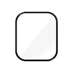 3D 곡면 필름이 적용된 버터플라이 버클 실리콘 시계줄, 애플 워치 시리즈 10 46mm용, 애플 워치 시리즈 10 42mm용, 애플 워치 시리즈 44mm용