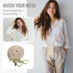 크로스바디 지퍼 RFID 카드 가방 휴대폰 케이스, 아이폰 15용, 아이폰 14 / 13용, 아이폰 14 프로용, 아이폰 14 프로 맥스용, 아이폰 13 프로 맥스용, 아이폰 13 프로용