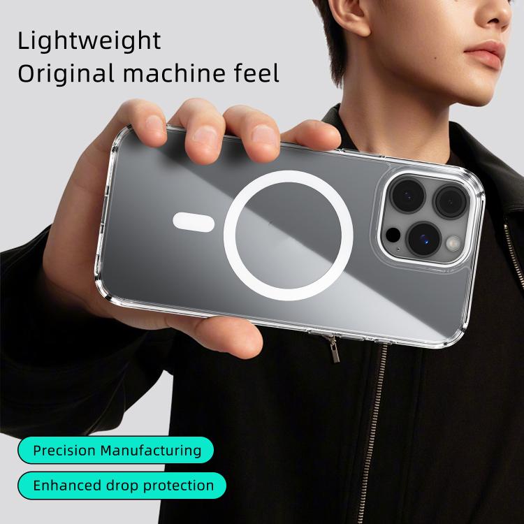 ABEEL MagSafe 자석 컬러 링 긁힘 방지 투명 휴대폰 케이스, 아이폰 13 프로 맥스용, 아이폰 13 프로용, 아이폰 13용