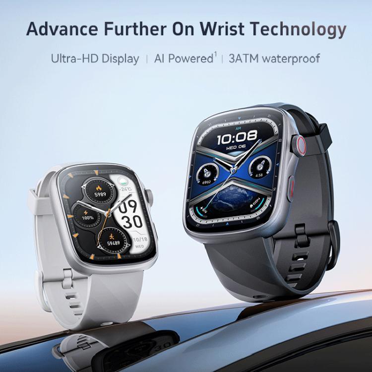 GTS10 1.95인치 AMOLED 화면 피트니스 트래커 스마트워치 심박수 모니터링 지원