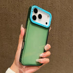 Color Contrast Lens Frame Transparent TPU Phone Case, For iPhone 17 Pro Max, For iPhone 17 Pro