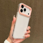 Color Contrast Lens Frame Transparent TPU Phone Case, For iPhone 17 Pro Max, For iPhone 17 Pro