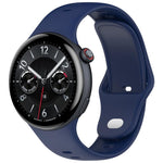 xDfind Silver Buckle Pure Color Silicone Watch Band, For vivo Watch 5
