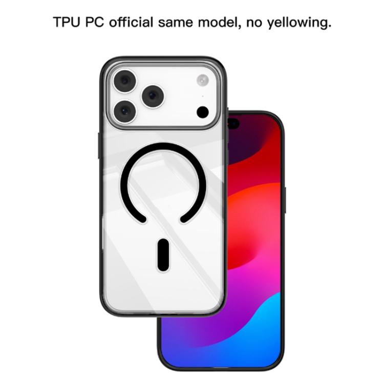 Mutural 소프트 미스트 시리즈 MagSafe PC 하이브리드 TPU 휴대폰 케이스, 아이폰 17 프로 맥스용, 아이폰 17 프로용