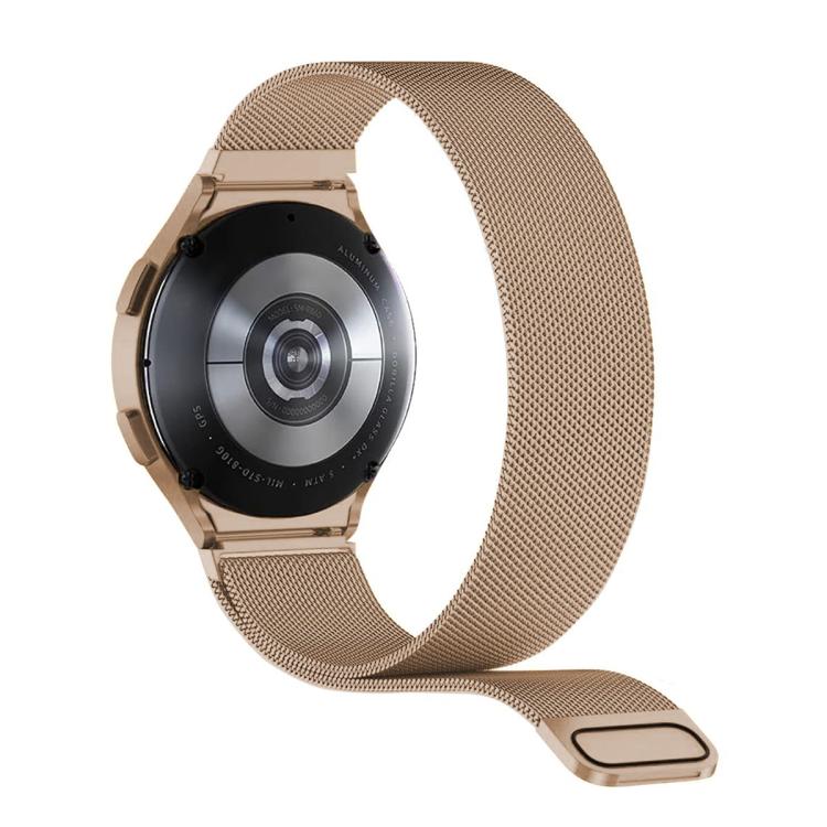 밀라노 마그네틱 스테인리스 스틸 시계 밴드 3D 커브드 필름 포함, Samsung Galaxy Watch FE 40mm용, Samsung Galaxy Watch7 44mm용, Samsung Galaxy Watch7 40mm용, Samsung Galaxy Watch6 Classic 47mm용, Samsung Galaxy Watch6 44mm용