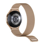 밀라노 마그네틱 스테인리스 스틸 시계 밴드 3D 커브드 필름 포함, Samsung Galaxy Watch6 Classic 43mm용, Samsung Galaxy Watch5 44mm용, Samsung Galaxy Watch5 Pro 45mm용, Samsung Galaxy Watch5 40mm용, Samsung Galaxy Watch4 44mm용