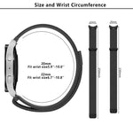 밀라노 마그네틱 스테인리스 스틸 시계 밴드 3D 커브드 필름 포함, Samsung Galaxy Watch FE 40mm용, Samsung Galaxy Watch7 44mm용, Samsung Galaxy Watch7 40mm용, Samsung Galaxy Watch6 Classic 47mm용, Samsung Galaxy Watch6 44mm용