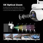 Srihome SH051 4MP 5배 광학 줌 PTZ HD 카메라, SH051
