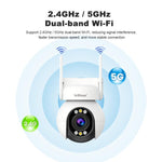 Srihome SH051 4MP 5배 광학 줌 PTZ HD 카메라, SH051