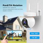 Srihome SH051 4MP 5배 광학 줌 PTZ HD 카메라, SH051