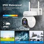 Srihome SH051 4MP 5배 광학 줌 PTZ HD 카메라, SH051