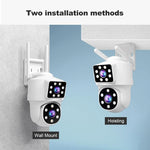 Srihome SH063 4MP 듀얼 렌즈 파노라마 감시 HD 카메라, SH063