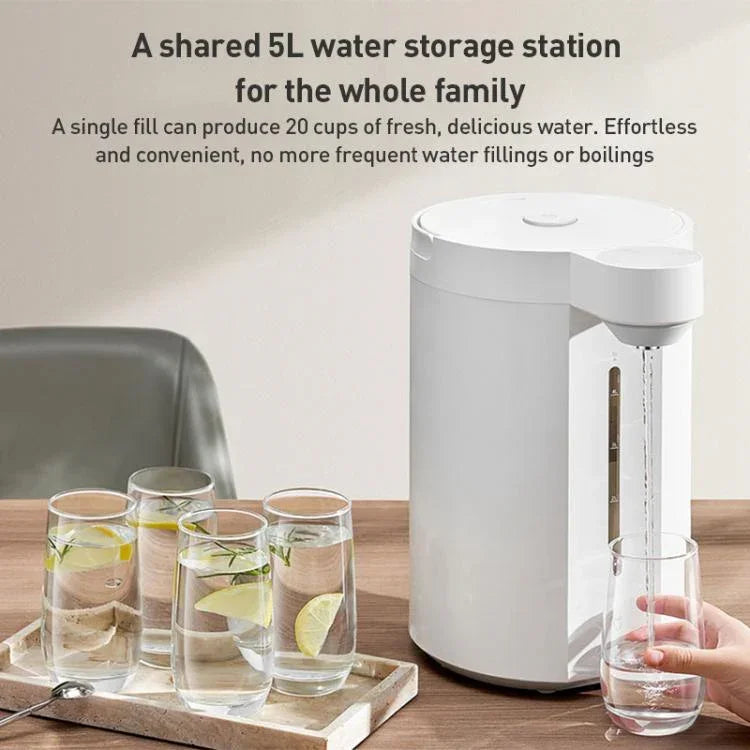 오리지널 Xiaomi Mijia 스마트 전기 보온병 5L 1600W, CN 플러그, 전기 보온병 5L