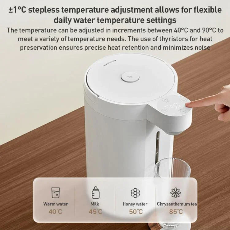 오리지널 Xiaomi Mijia 스마트 전기 보온병 5L 1600W, CN 플러그, 전기 보온병 5L