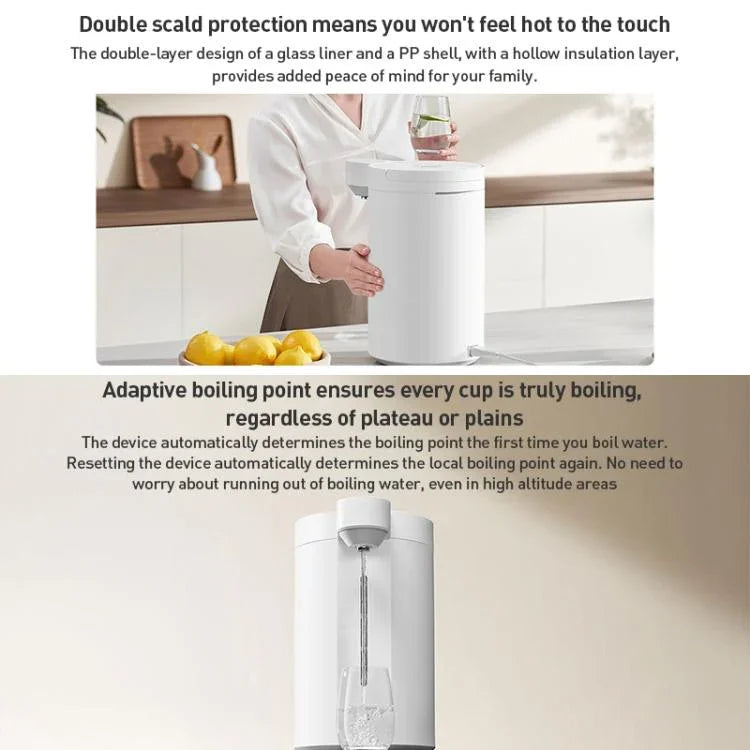 오리지널 Xiaomi Mijia 스마트 전기 보온병 5L 1600W, CN 플러그, 전기 보온병 5L