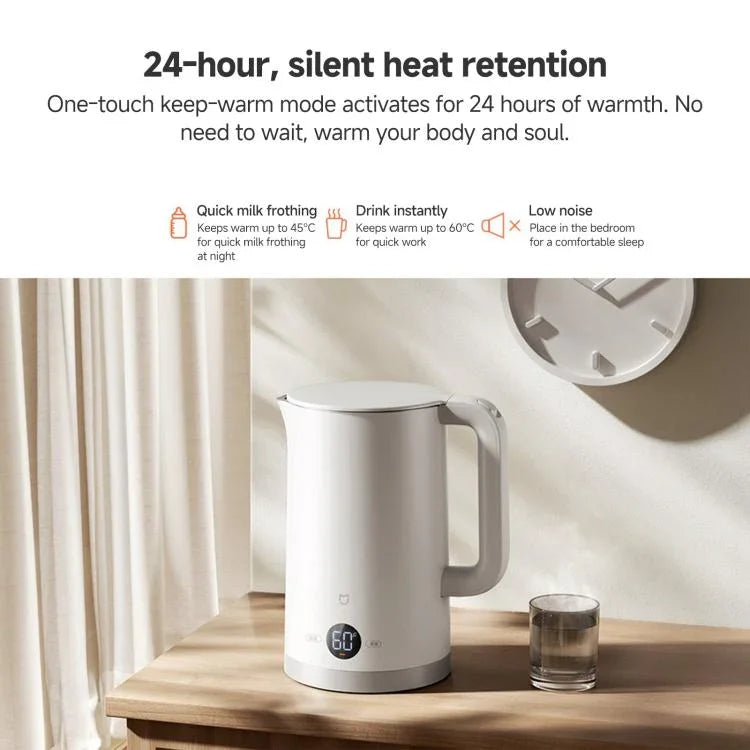 오리지널 Xiaomi Mijia 1.7L 1800W 일정 온도 전기 주전자 3, CN 플러그