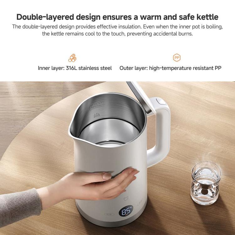 오리지널 Xiaomi Mijia 1.7L 1800W 일정 온도 전기 주전자 3, CN 플러그
