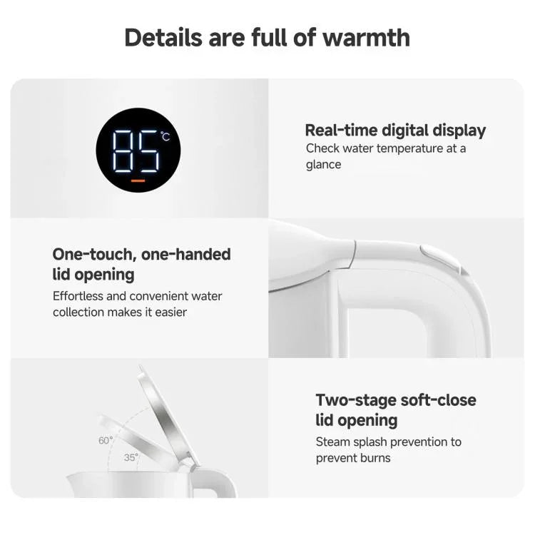 오리지널 Xiaomi Mijia 1.7L 1800W 일정 온도 전기 주전자 3, CN 플러그