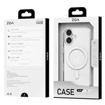 ZGA Magsafe 메탈 버튼 클리어 PC 하이브리드 TPU 휴대폰 케이스, 아이폰 17 프로 맥스용, 아이폰 17 프로용, 아이폰 17용