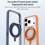ZGA Feitian 360도 회전 홀더 Magsafe PC 하이브리드 TPU 휴대폰 케이스, 아이폰 17 프로용, 아이폰 17 프로 맥스용