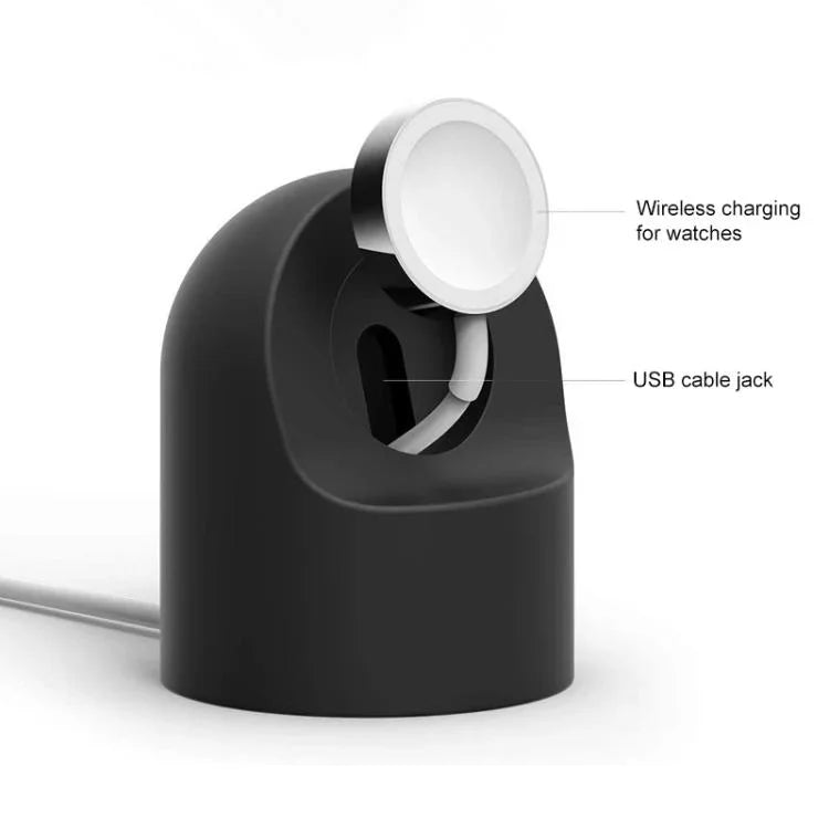 xDfind 애플 워치 스마트 워치 실리콘 충전 스탠드 (충전기 미포함)