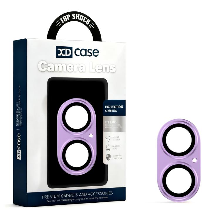 XDcase 아머 풀커버 매트 메탈 카메라 렌즈 링 필름, 아이폰 17용