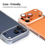 XDcase 아머 풀커버 매트 메탈 카메라 렌즈 링 필름, 아이폰 17용