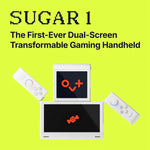 ONE-NETBOOK Sugar 1 듀얼 스크린 휴대용 게임 콘솔, 안드로이드 14 스냅드래곤 G3 Gen3, 16GB+512GB