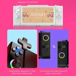 ONE-NETBOOK Sugar 1 듀얼 스크린 휴대용 게임 콘솔, 안드로이드 14 스냅드래곤 G3 Gen3, 16GB+512GB