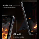 ONE-NETBOOK OneXPlayer X1 Air 10.95인치 휴대용 게임 콘솔, 윈도우 11 인텔 코어 울트라 5 228V, 32GB+512GB, 32GB+1TB