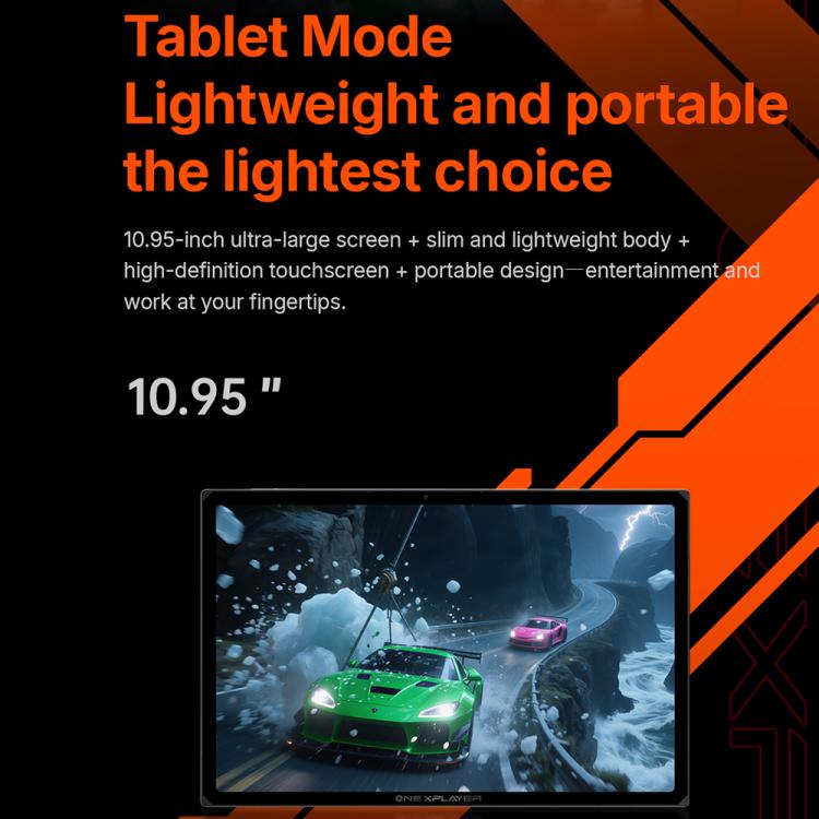 ONE-NETBOOK OneXPlayer X1 Air 10.95인치 휴대용 게임 콘솔, 윈도우 11 인텔 코어 울트라 5 228V, 32GB+512GB, 32GB+1TB
