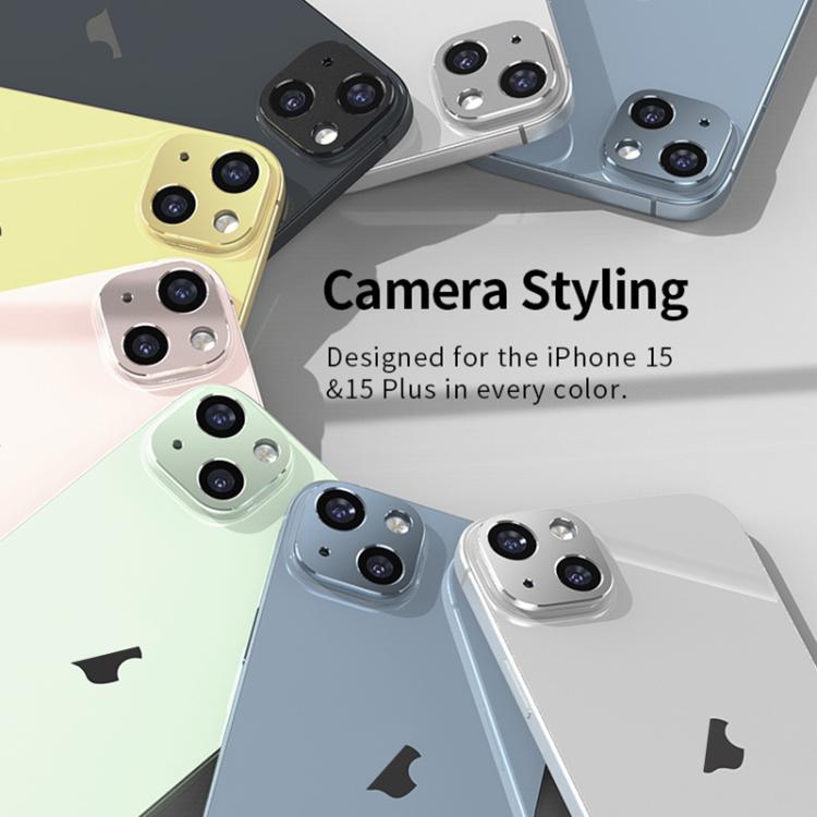 XDcase Titanium Alloy Hollow Camera Lens Protector, For iPhone 13 Pro / 13 Pro Max