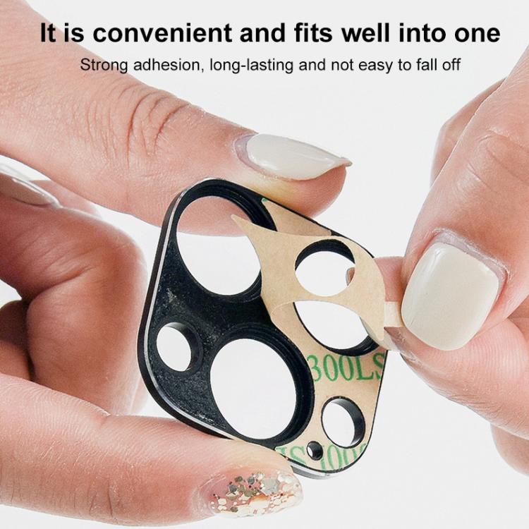 XDcase Titanium Alloy Hollow Camera Lens Protector, For iPhone 13 / 13 mini