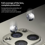XDcase Titanium Alloy Hollow Camera Lens Protector, For iPhone 13 / 13 mini