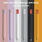 XDcase 대비 색상 실리콘 보호 스타일러스 펜 케이스, Apple Pencil Pro / 2용, Apple Pencil Pro / 2 / 1용, Apple Pencil USB-C / 3용