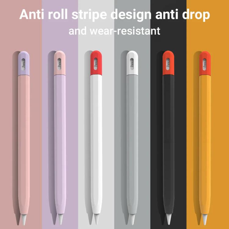 XDcase 대비 색상 실리콘 보호 스타일러스 펜 케이스, Apple Pencil Pro / 2용, Apple Pencil Pro / 2 / 1용, Apple Pencil USB-C / 3용