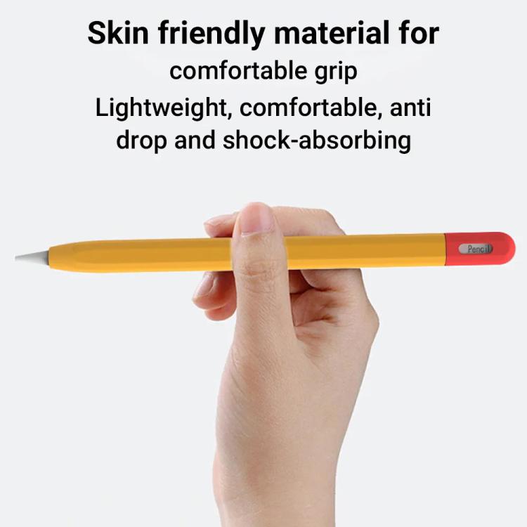 XDcase 대비 색상 실리콘 보호 스타일러스 펜 케이스, Apple Pencil Pro / 2용, Apple Pencil Pro / 2 / 1용, Apple Pencil USB-C / 3용
