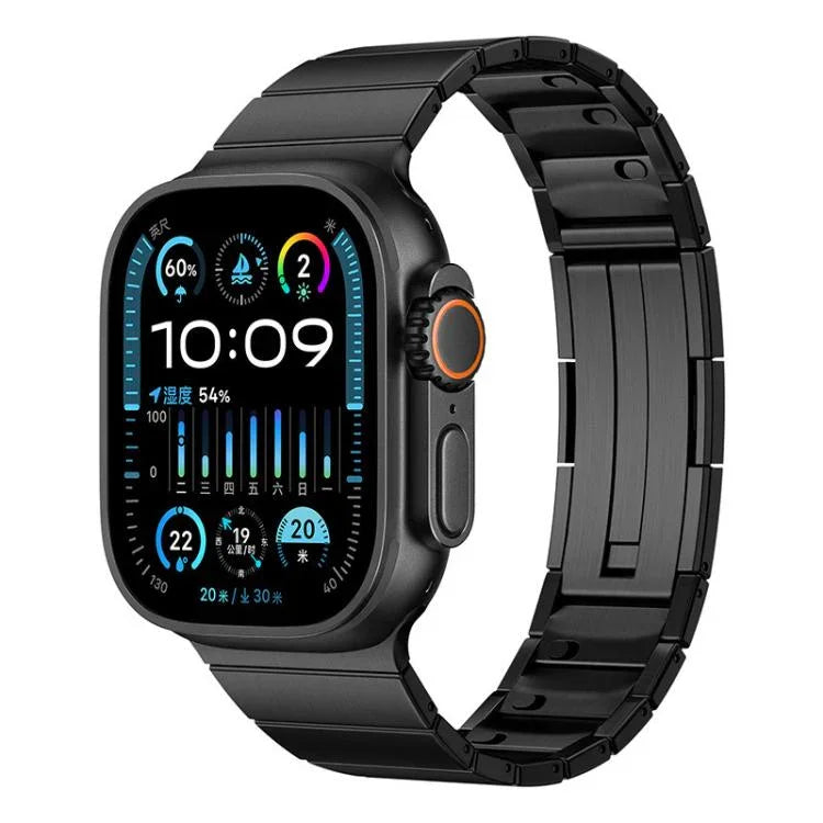 싱글 비드 퀵 릴리스 스테인리스 스틸 시계줄, 애플 워치 46mm / 49mm / 45mm / 44mm용, 애플 워치 42mm / 41mm / 40mm / 38mm용