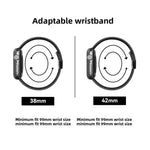 통기성 나일론 피시라인 시계줄, 애플 워치 46mm / 49mm / 45mm / 44mm용, 애플 워치 S11 42mm / 41mm / 40mm / 38mm용