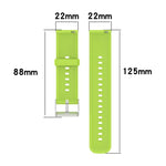 xDFind Solid Color Silicone Watch Band, For Nothing CMF Watch 3 Pro / Watch Pro2 22mm, For Nothing CMF Watch 3 Pro / Watch Pro2 20mm