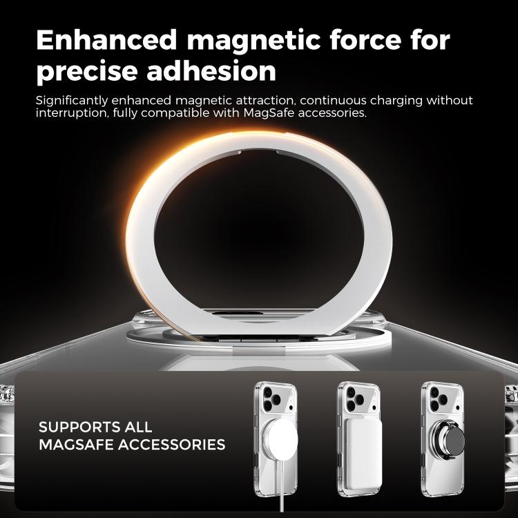 ABEEL MagSafe Q-LUCK 피벗 브래킷 투명 폰 케이스, 아이폰 15 프로 맥스용, 아이폰 15 프로용, 아이폰 15 플러스용, 아이폰 15용, 아이폰 14 플러스용, 아이폰 14용, 아이폰 14 프로용, 아이폰 14 프로 맥스용