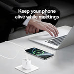 USAMS CC325 T69 PD 20W USB-C / 타입-C 단일 포트 고속 충전기, CC325