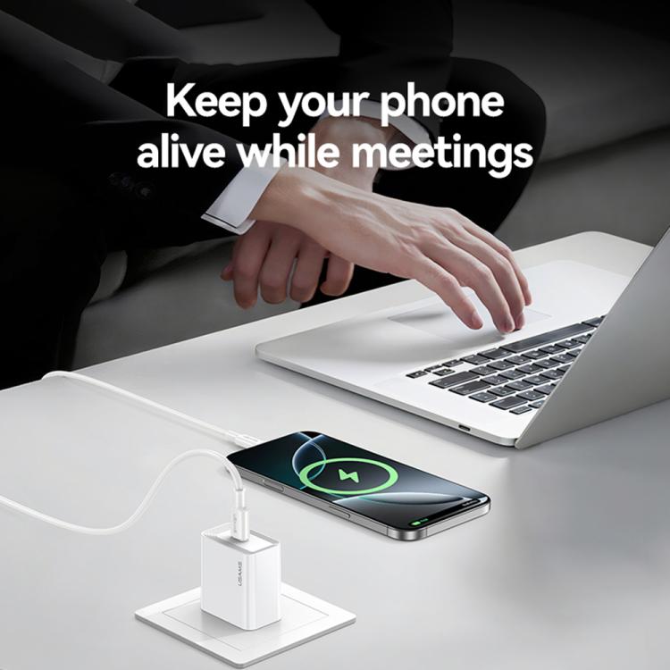 USAMS CC325 T69 PD 20W USB-C / 타입-C 단일 포트 고속 충전기, CC325