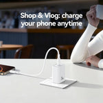 USAMS CC329 T69 PD 30W USB-C / Type-C Single Port Fast Charger, CC329