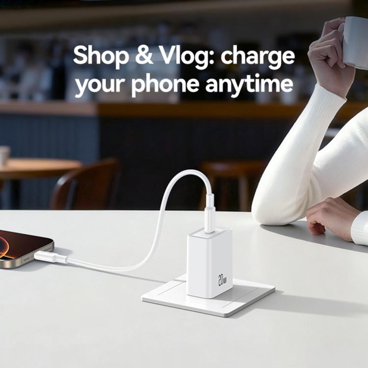 USAMS CC329 T69 PD 30W USB-C / Type-C Single Port Fast Charger, CC329