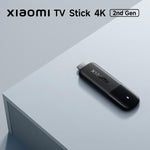 오리지널 샤오미 TV 스틱 2세대 쿼드 코어 Cortex-A55 4K 울트라 HD 듀얼 밴드 WiFi6 구글 TV 스틱, 글로벌 버전 구글 플레이 포함, 2GB+8GB