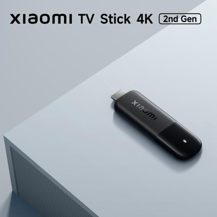 오리지널 샤오미 TV 스틱 2세대 쿼드 코어 Cortex-A55 4K 울트라 HD 듀얼 밴드 WiFi6 구글 TV 스틱, 글로벌 버전 구글 플레이 포함, 2GB+8GB