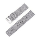 Stainless Steel Pin Buckle Nylon Woven Canvas Watch Band, 20mm, 22mm