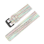 Stainless Steel Pin Buckle Nylon Woven Canvas Watch Band, 20mm, 22mm